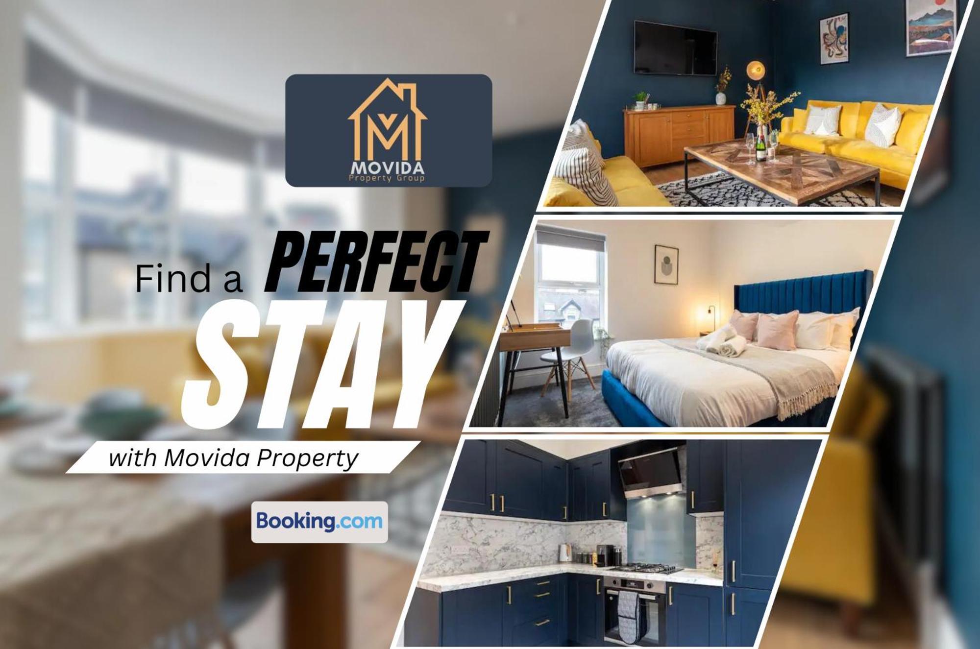 Central Elegant Three Bed Duplex By Movida Property Group Short Lets & Serviced Accommodation Harrogate Zewnętrze zdjęcie