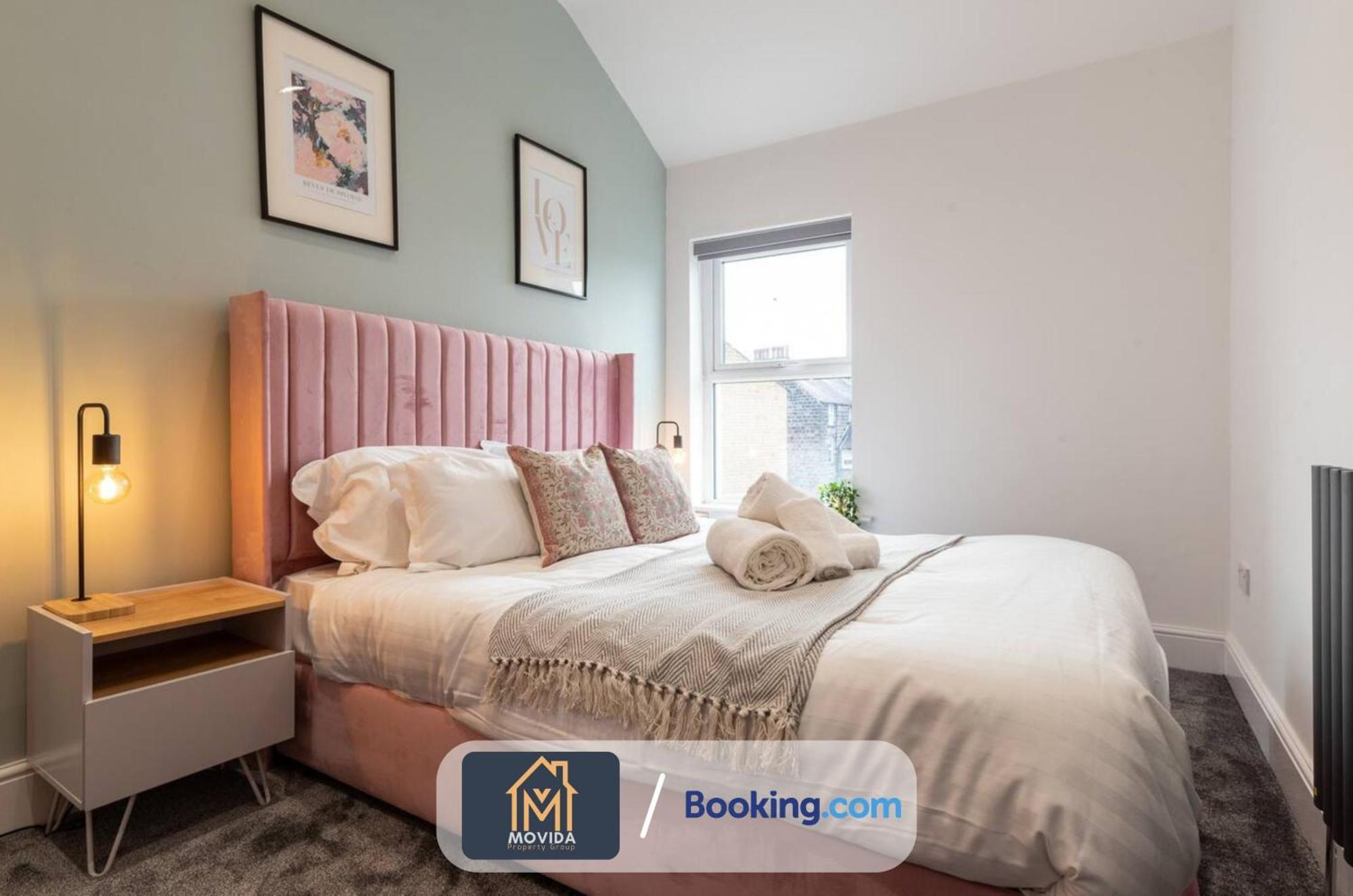 Central Elegant Three Bed Duplex By Movida Property Group Short Lets & Serviced Accommodation Harrogate Zewnętrze zdjęcie
