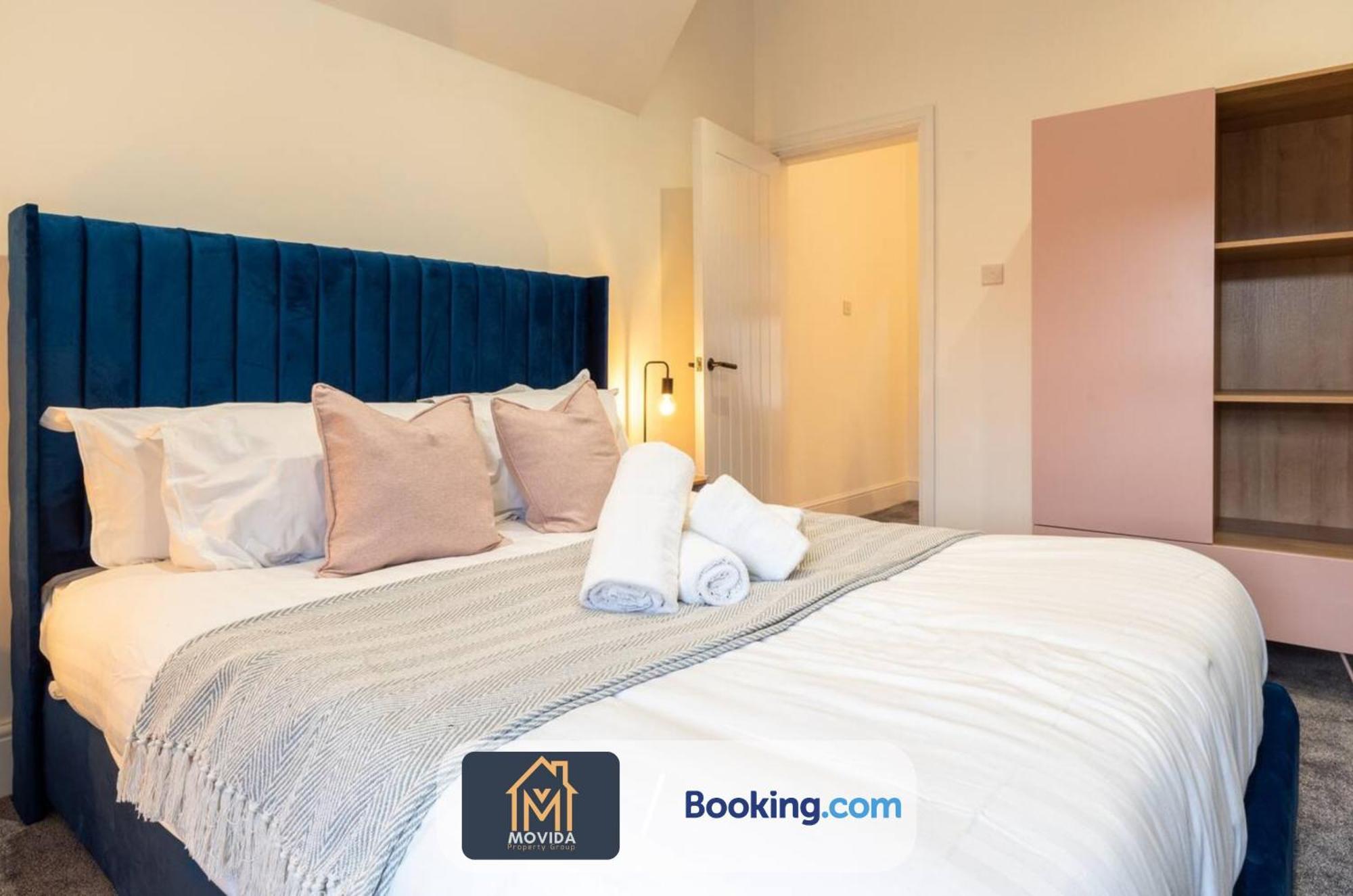 Central Elegant Three Bed Duplex By Movida Property Group Short Lets & Serviced Accommodation Harrogate Zewnętrze zdjęcie
