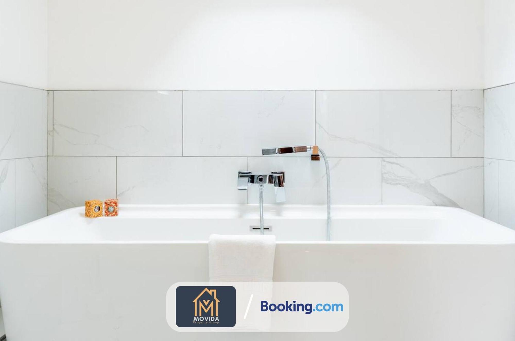 Central Elegant Three Bed Duplex By Movida Property Group Short Lets & Serviced Accommodation Harrogate Zewnętrze zdjęcie